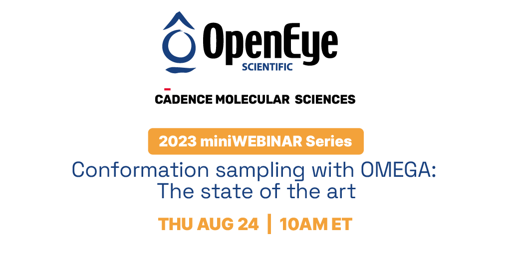 miniWEBINAR Conformation sampling with OMEGA The state of the art